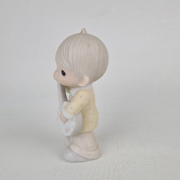 Precious Moments 12378 "Happines Is The Lord"  Porcelain Figurine - Picture 4 of 6